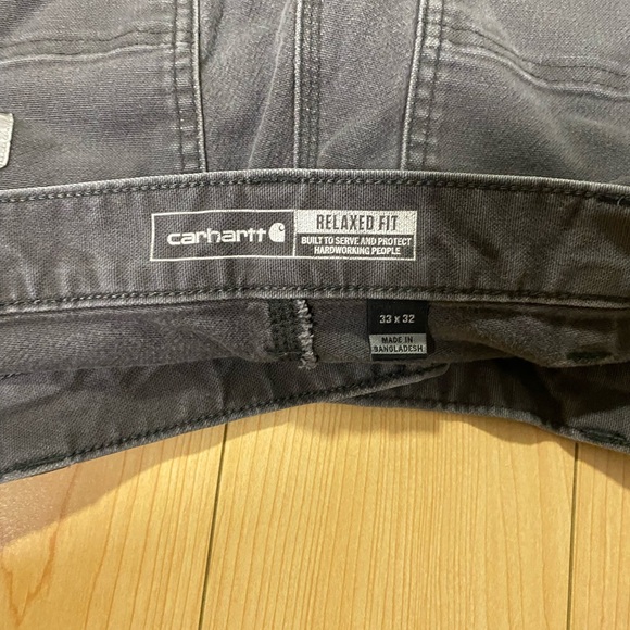 Men’s double knee carhartt pants grey - Picture 3 of 3